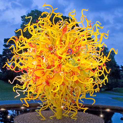 Chihuly Who special exibit
