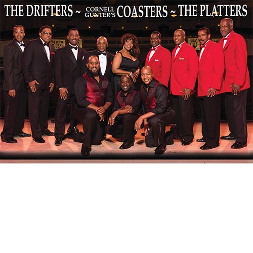 The Coasters, The Drifters & The Platters