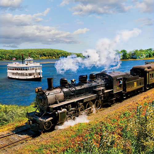 Essex Steam Train and Riverboat Cruise with Lunch at the Griswold Inn