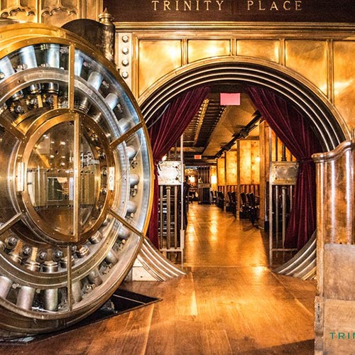 The Federal Reserve with Lunch Inside a Vault!
