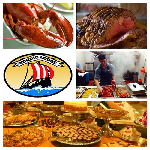 Nordic Lodge Seafood Feast with Newport Harbor Cruise