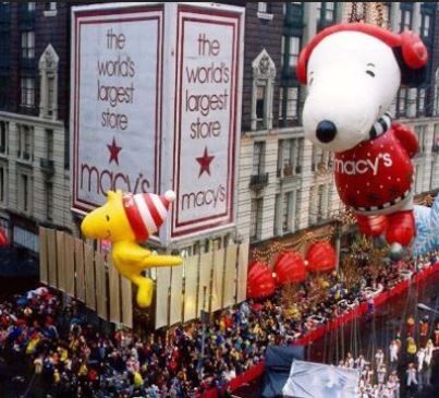 Thanksgiving Parade Balloon Blow Up