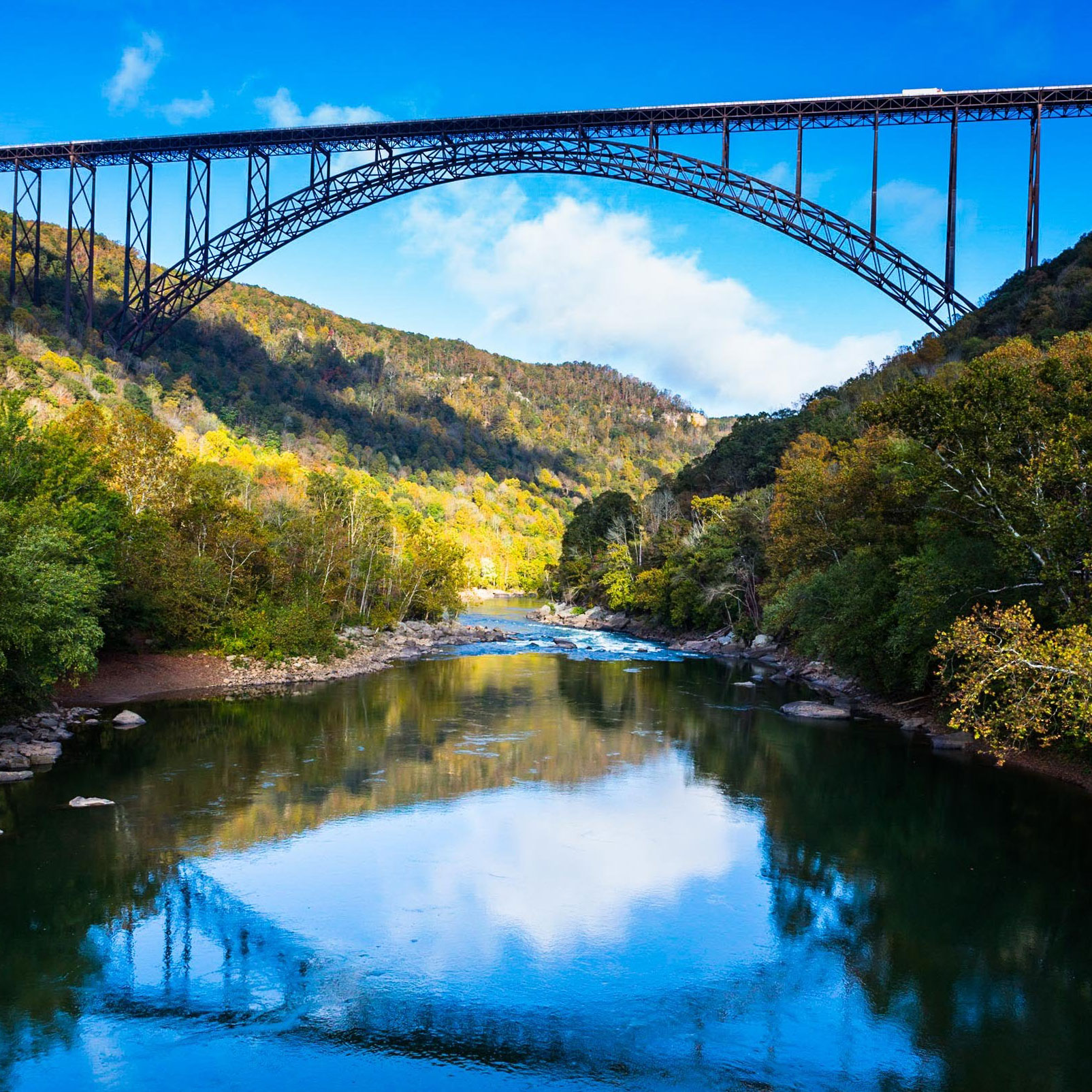 Almost Heaven, West Virgina featuring the Durbin Rocket, New River Gorge, Canyon Rim and the Greenbrier Bunker