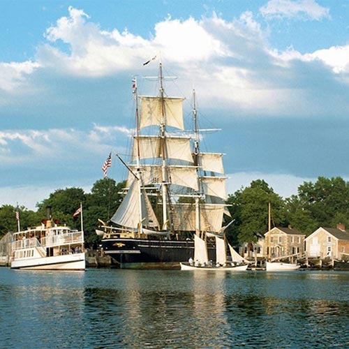 Mystic Seaport & Mystic Pizza