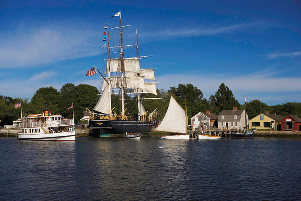 Mystic Seaport & Mystic Pizza