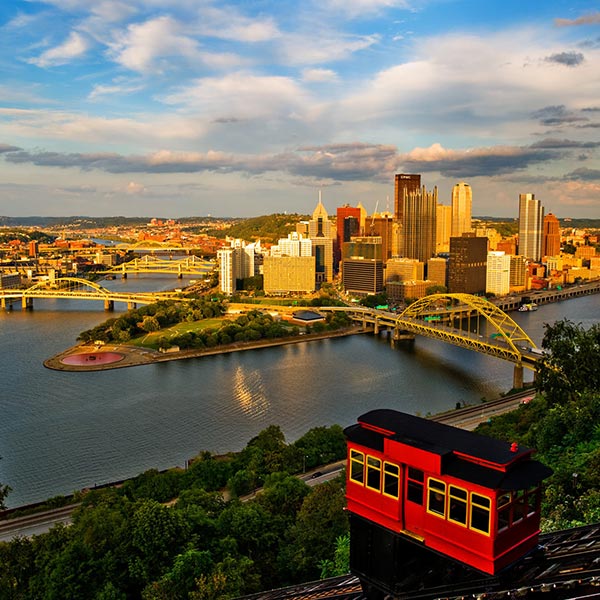 Exploring Pittsburgh and Falling Water