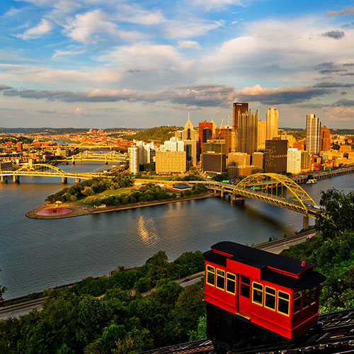 Exploring Pittsburgh and Falling Water