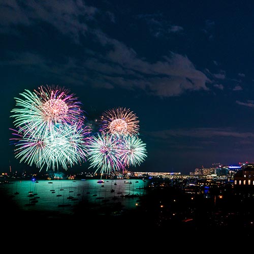 Star Spangled Birthday Boston's July 4th Celebration with Private Fireworks Cruise  