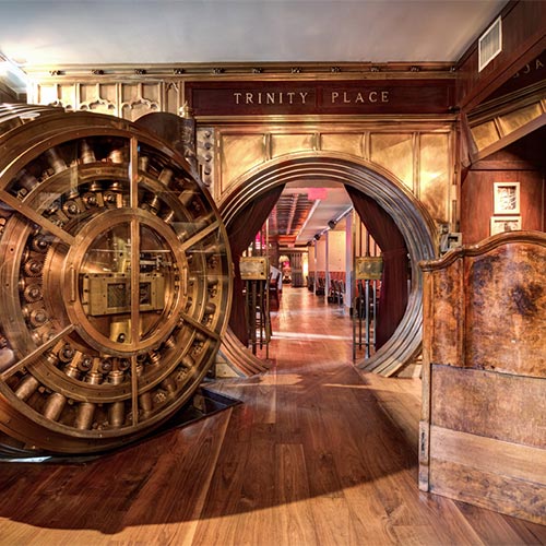 The US Custom House With Lunch in a Vault!